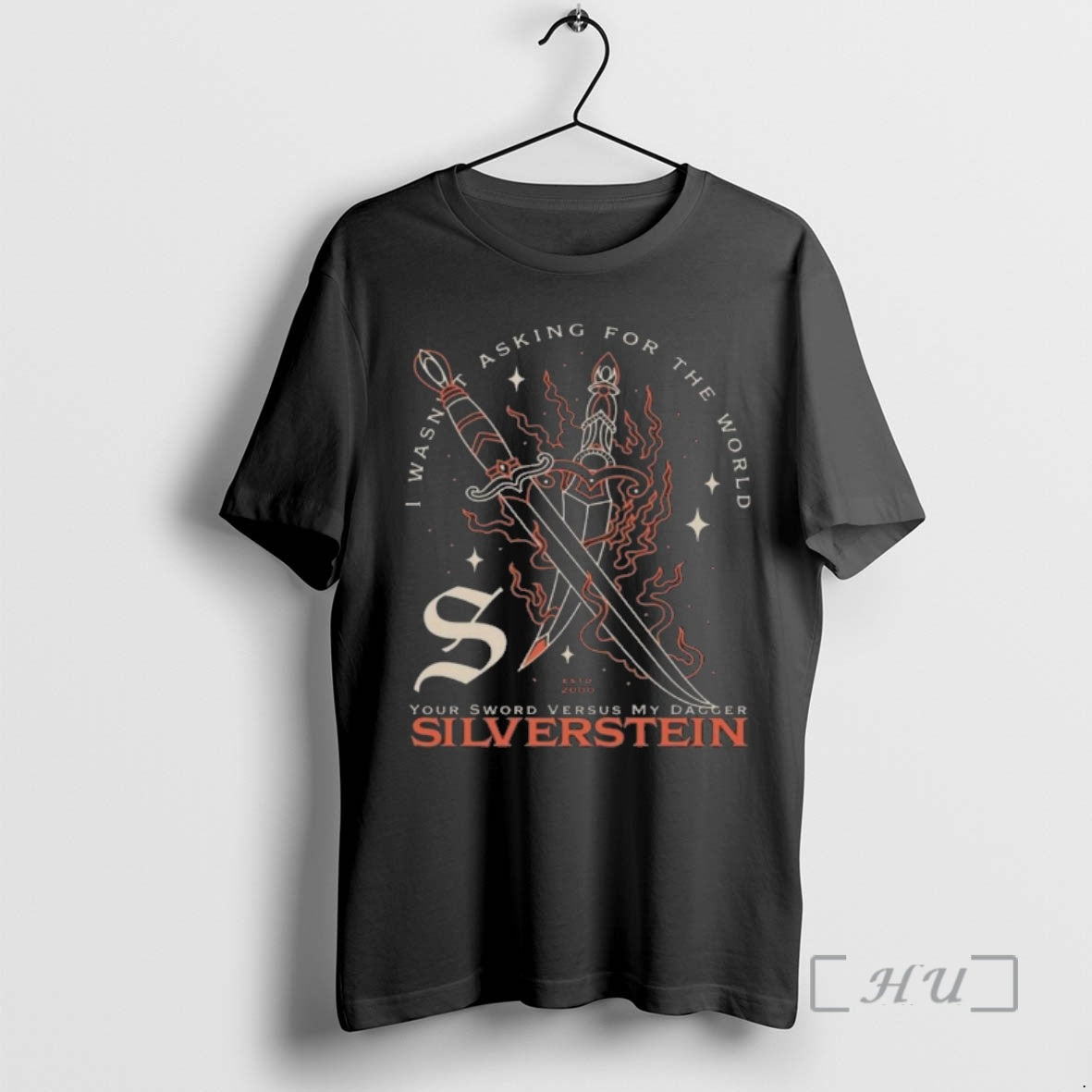 Officials Silverstein Dagger I Wasnt Asking For The World T-Shirts, Hoodie, Sweatshirt | InkRitualCo.com