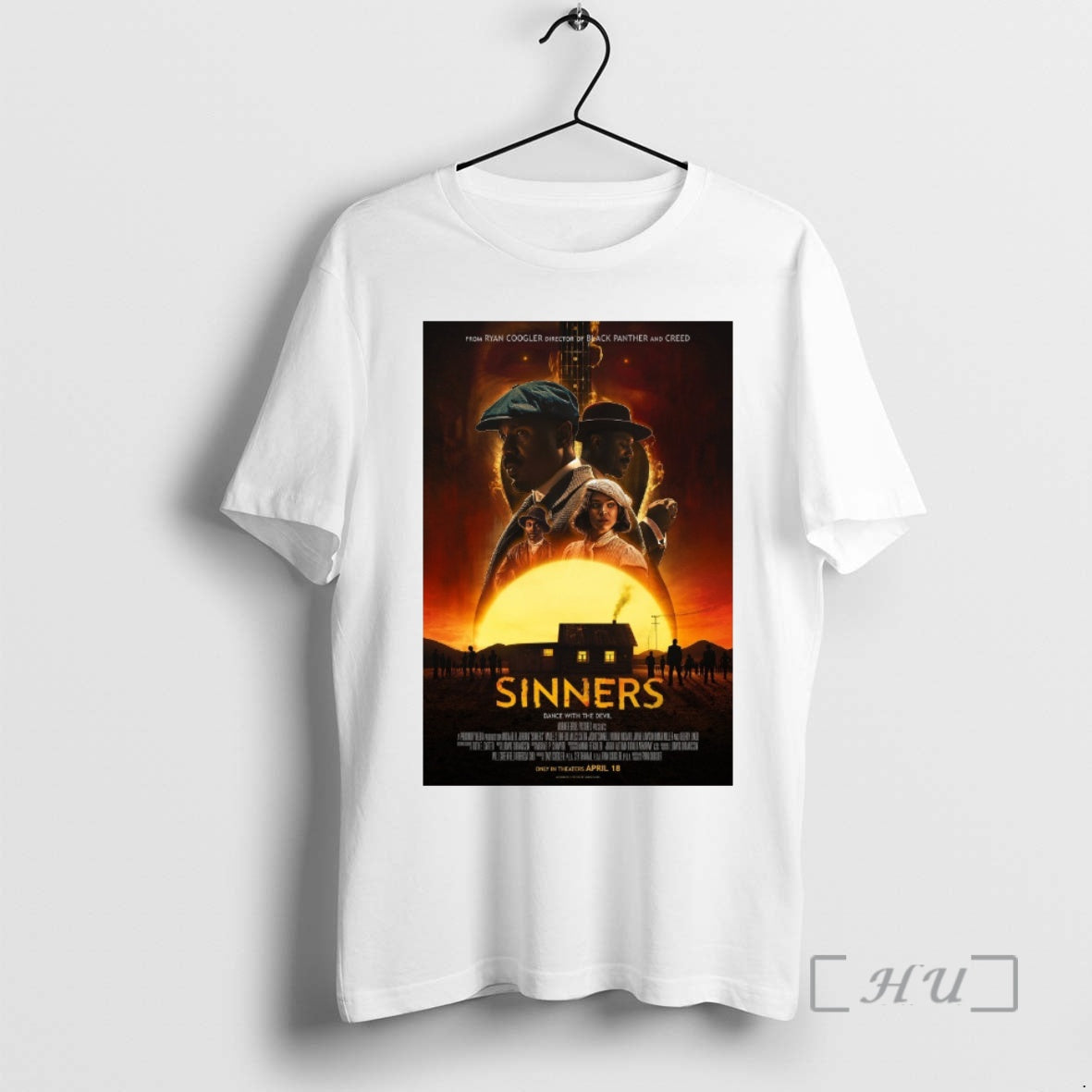 Officials Sinners Dance With The Devil Only In Theaters April 18 2026 Premium T Shirts Hoodie, Sweatshirt | InkRitualCo.com