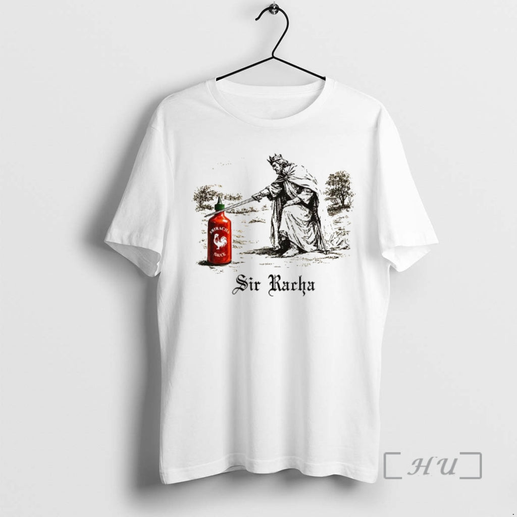 Officials Sir Racha Sriracha Knighthood Sketch Caricature T-Shirts, Hoodie, Sweatshirt | InkRitualCo.com