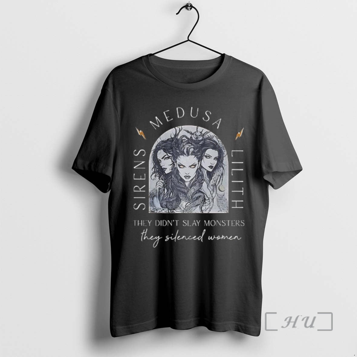 Officials Sirens Medusa Lilith They Silenced Women T-Shirts, Hoodie, Sweatshirt | InkRitualCo.com