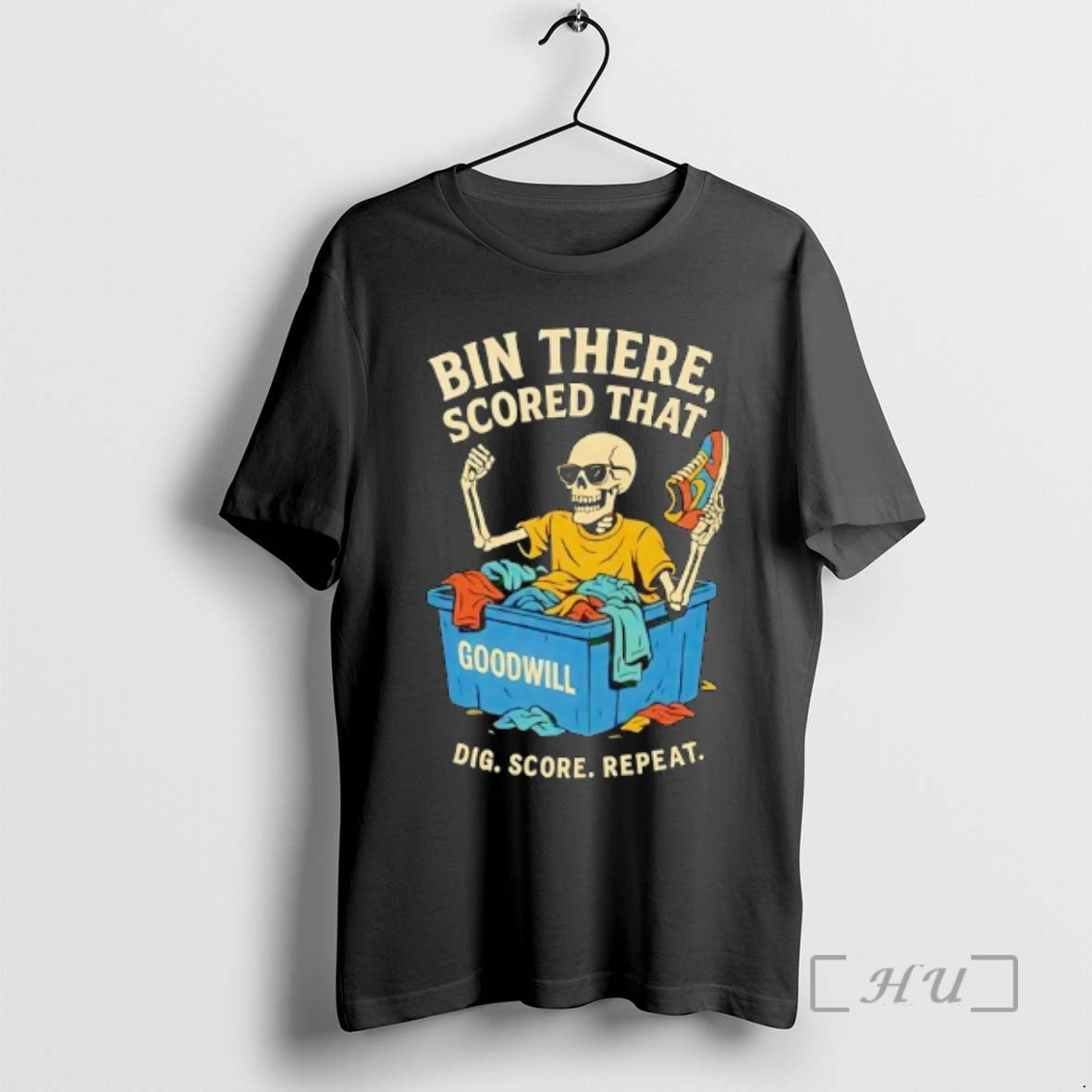 Officials Skeleton Bin There Scored That Dig Score Repeat T-Shirts, Hoodie, Sweatshirt | InkRitualCo.com