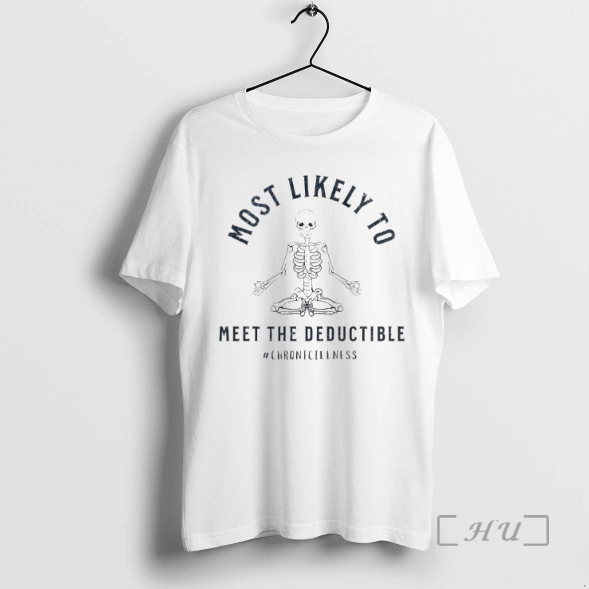 Officials Skeleton Most Likely Meet The Deductible Chronicillness T-Shirts, Hoodie, Sweatshirt | InkRitualCo.com
