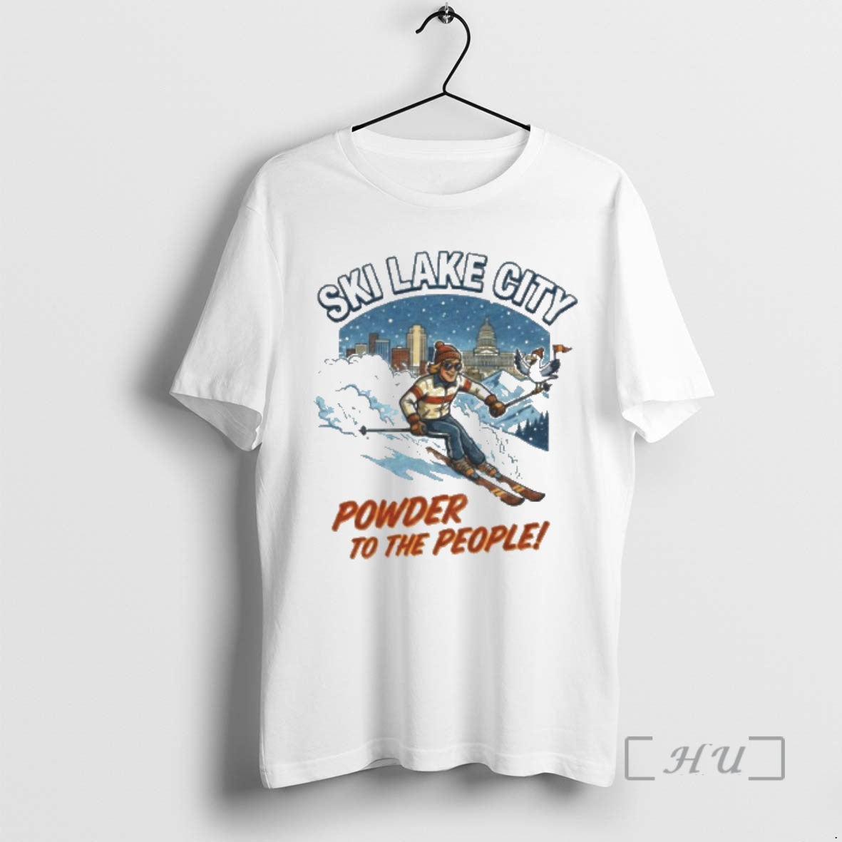 Officials Ski Lake City Powder To The People T-Shirts, Hoodie, Sweatshirt | InkRitualCo.com