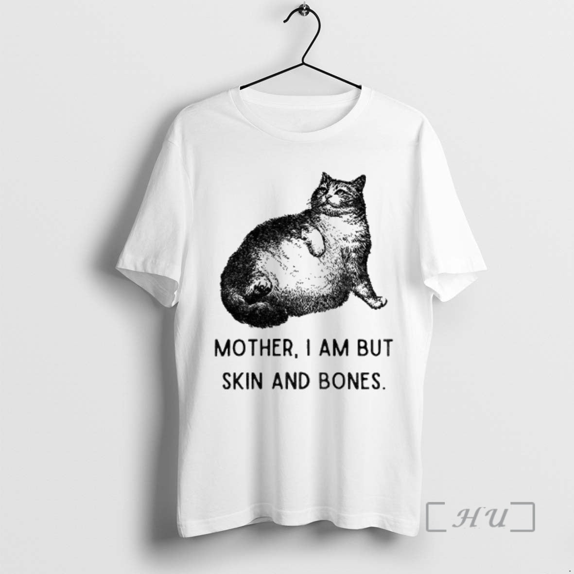 Officials Skin And Bones Cat Mother I Am But Skin And Bones Premium T Shirts Hoodie, Sweatshirt | InkRitualCo.com