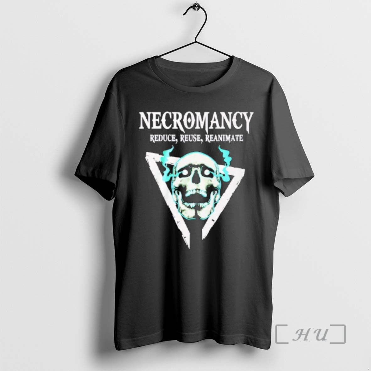 Officials Skull Necromancy Reduce Reuse Reanimate T-Shirts, Hoodie, Sweatshirt | InkRitualCo.com