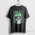 Officials Skull Wearing A Cap New York Jets Us Flag T-Shirts, Hoodie, Sweatshirt | InkRitualCo.com