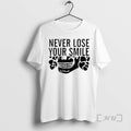 Officials Skull Never Lose Your Smile T-Shirts, Hoodie, Sweatshirt | InkRitualCo.com