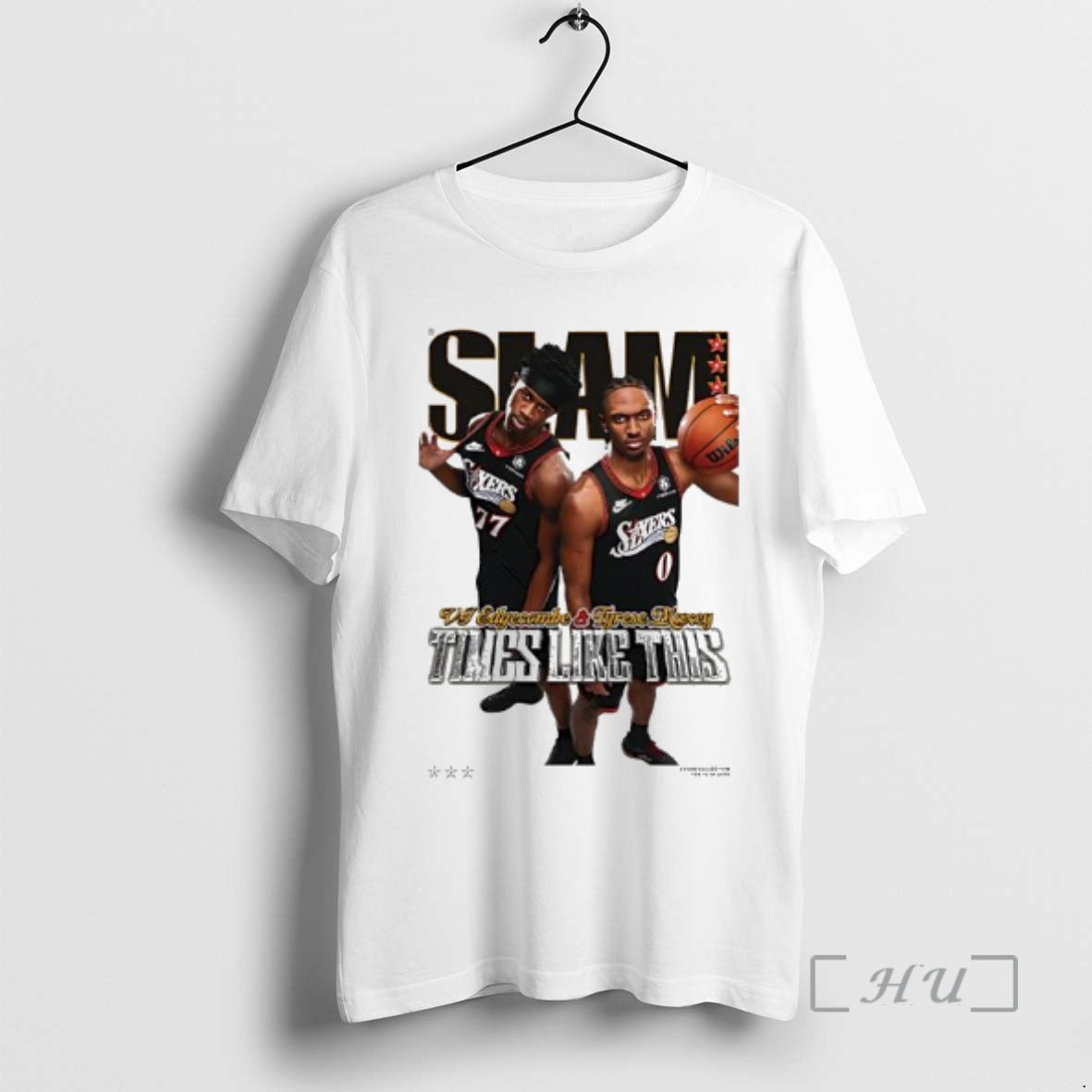 Officials Slam Tyrese Maxey And Vj Edgecombe Time Like This T-Shirts, Hoodie, Sweatshirt | InkRitualCo.com