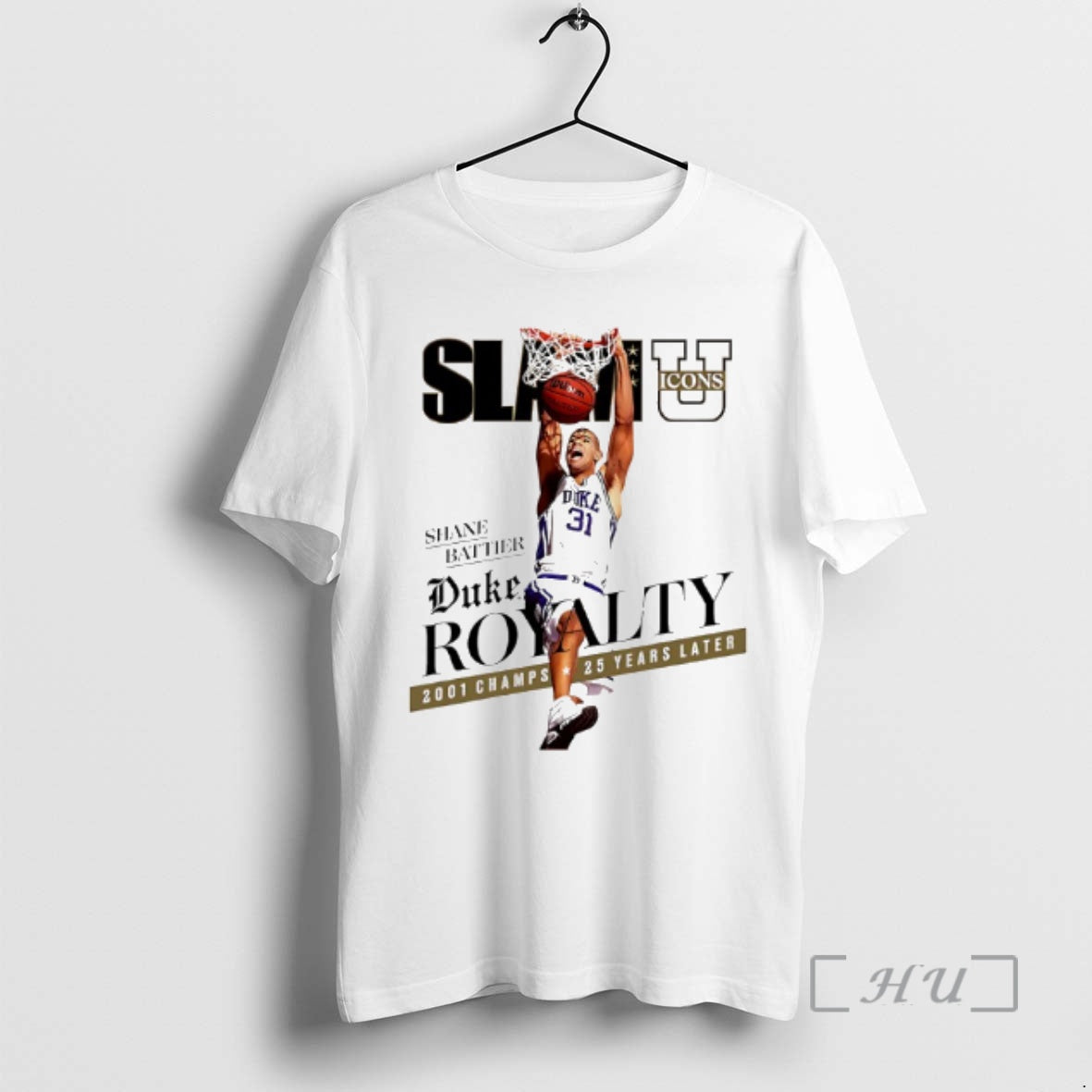 Officials Slam U Icons Shane Battier Team Duke Royalty 2001 Champs 25 Years Later Premium T-Shirts, Hoodie, Sweatshirt