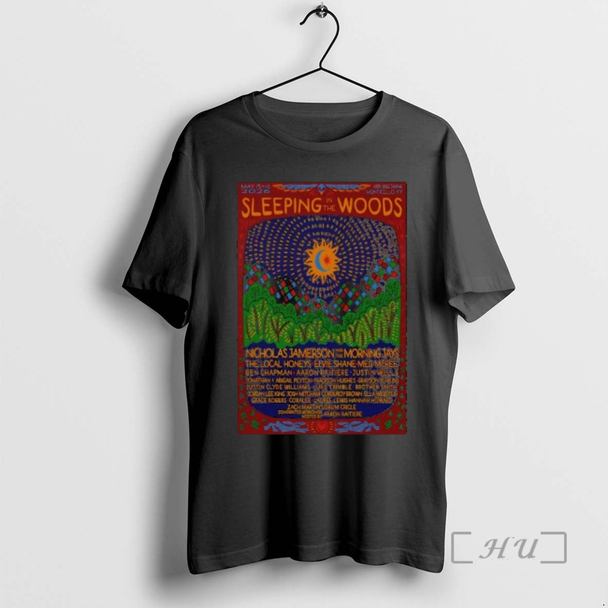 Officials Sleeping In The Woods Festival Monticello Ky May 15 16 2026 Premium T Shirts Hoodie, Sweatshirt | InkRitualCo.com