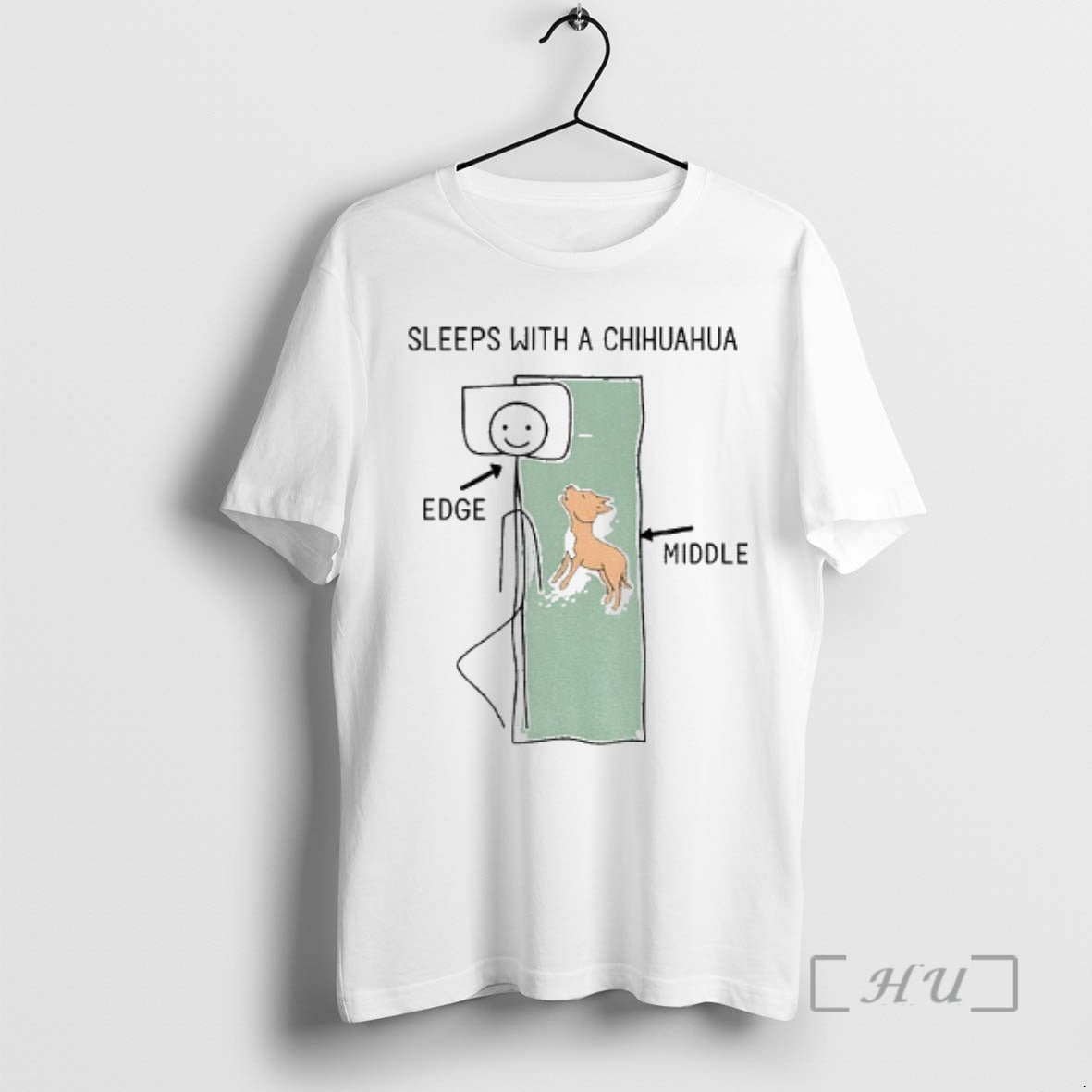 Officials Sleeps With A Chihuahua Edge Middle T-Shirts, Hoodie, Sweatshirt | InkRitualCo.com