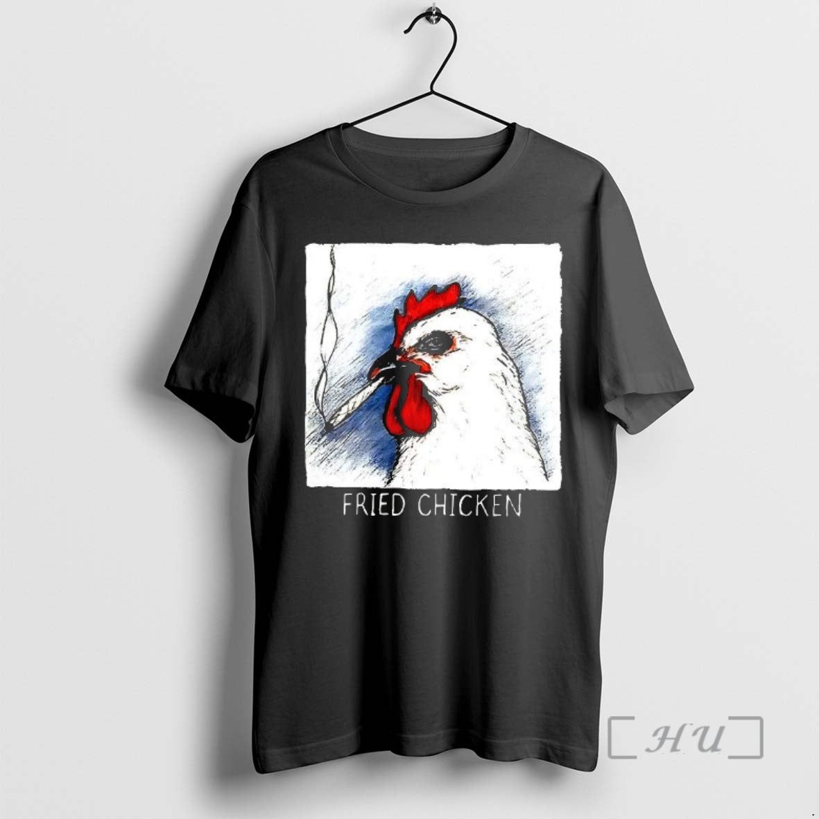 Officials Smoking Weed Fried Chicken Sketch T-Shirts, Hoodie, Sweatshirt | InkRitualCo.com