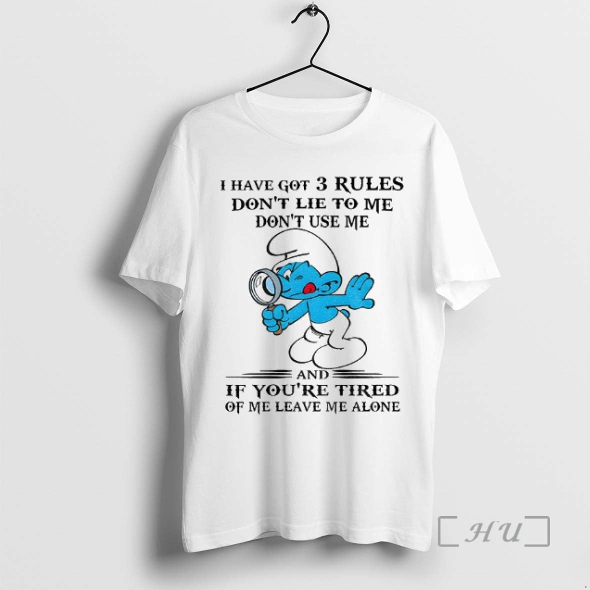 Officials Smurf I Have Got 3 Rules Dont Lie To Me Dont Use Me And T-Shirts, Hoodie, Sweatshirt | InkRitualCo.com