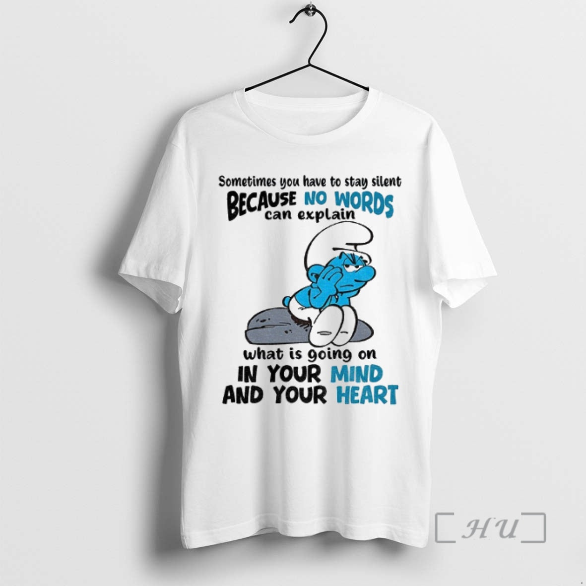 Officials Smurf Sometimes You Have To Stay Silent Because No Words Can Explain What Is T-Shirts, Hoodie, Sweatshirt