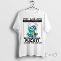 Officials Smurf When I Gave A Fuck I Was Taken For Granted But When T-Shirts, Hoodie, Sweatshirt | InkRitualCo.com