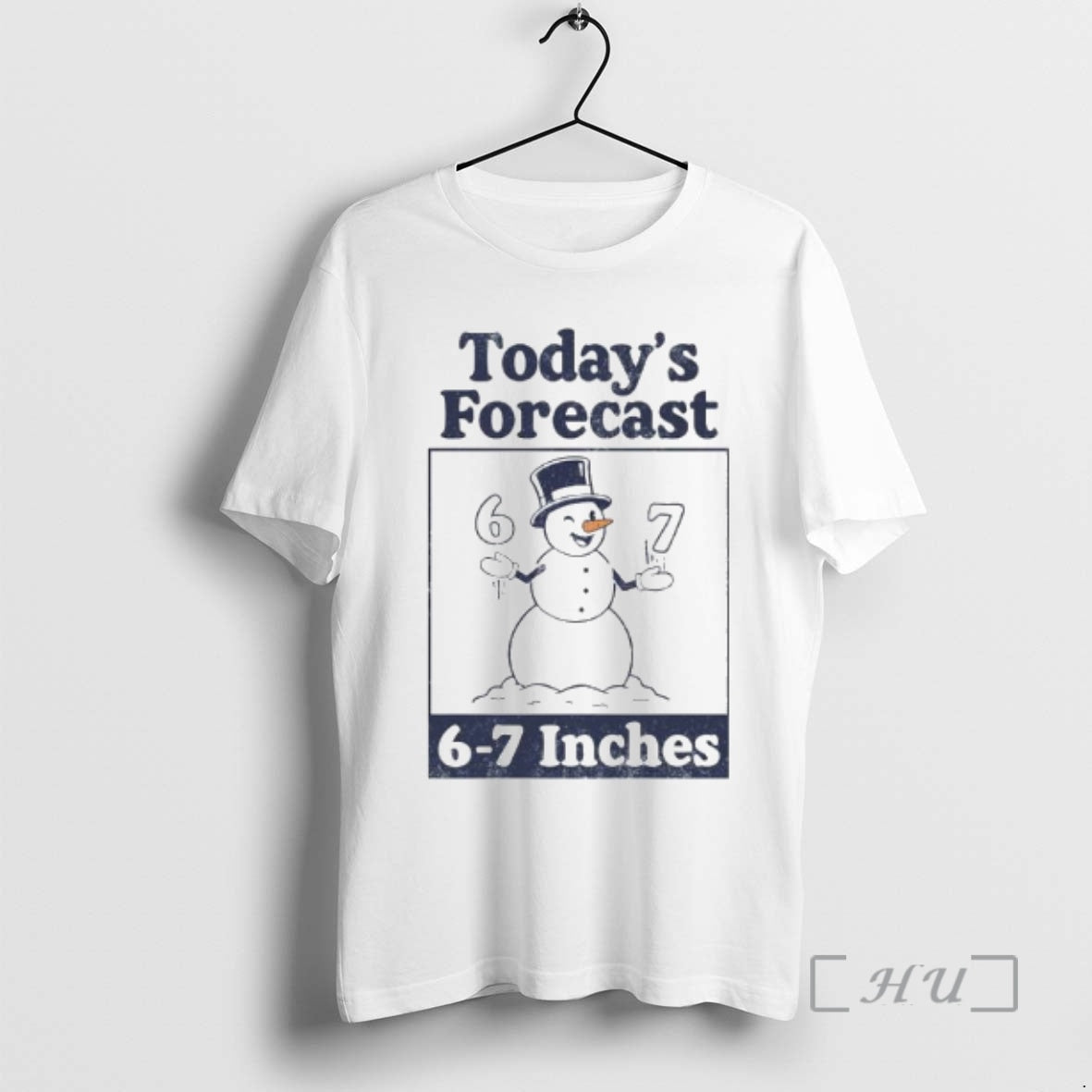 Officials Snowman Todays Forecast 6 7 Inches Ornaments T-Shirts, Hoodie, Sweatshirt | InkRitualCo.com