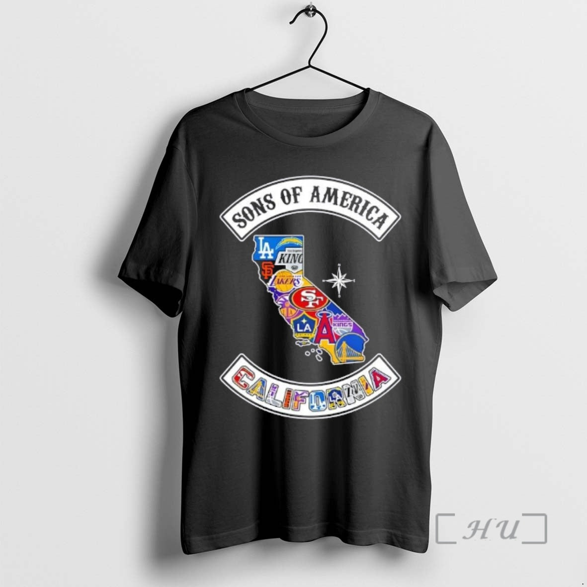 Officials Son Of America California Map Sports Logos Combine T-Shirts, Hoodie, Sweatshirt | InkRitualCo.com