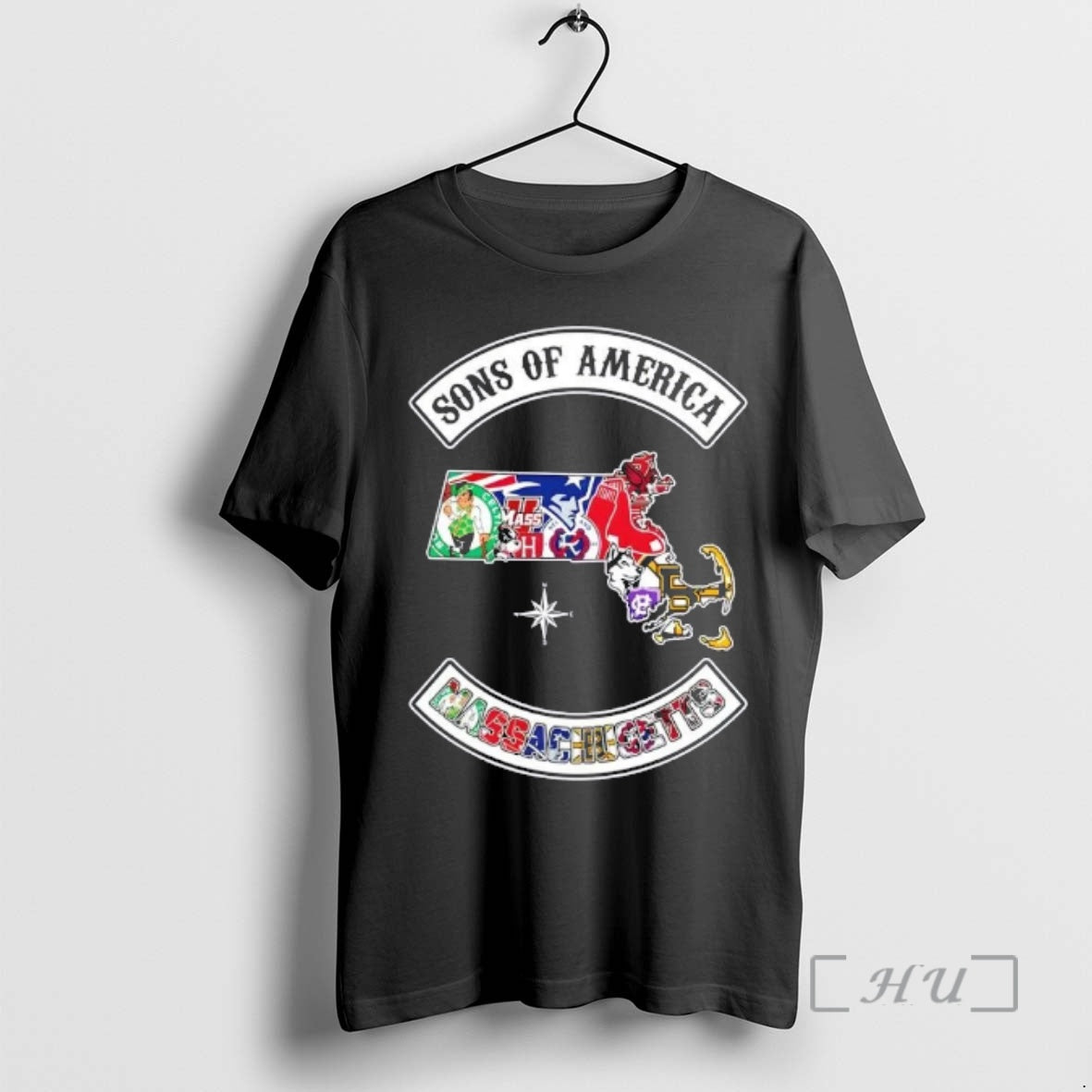 Officials Son Of America Massachusetts Map Sports Logos Combine T-Shirts, Hoodie, Sweatshirt | InkRitualCo.com