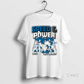 Officials Speed Power Jahmyr Gibbs David Montgomery Hedgehog Knuckles T-Shirts, Hoodie, Sweatshirt | InkRitualCo.com