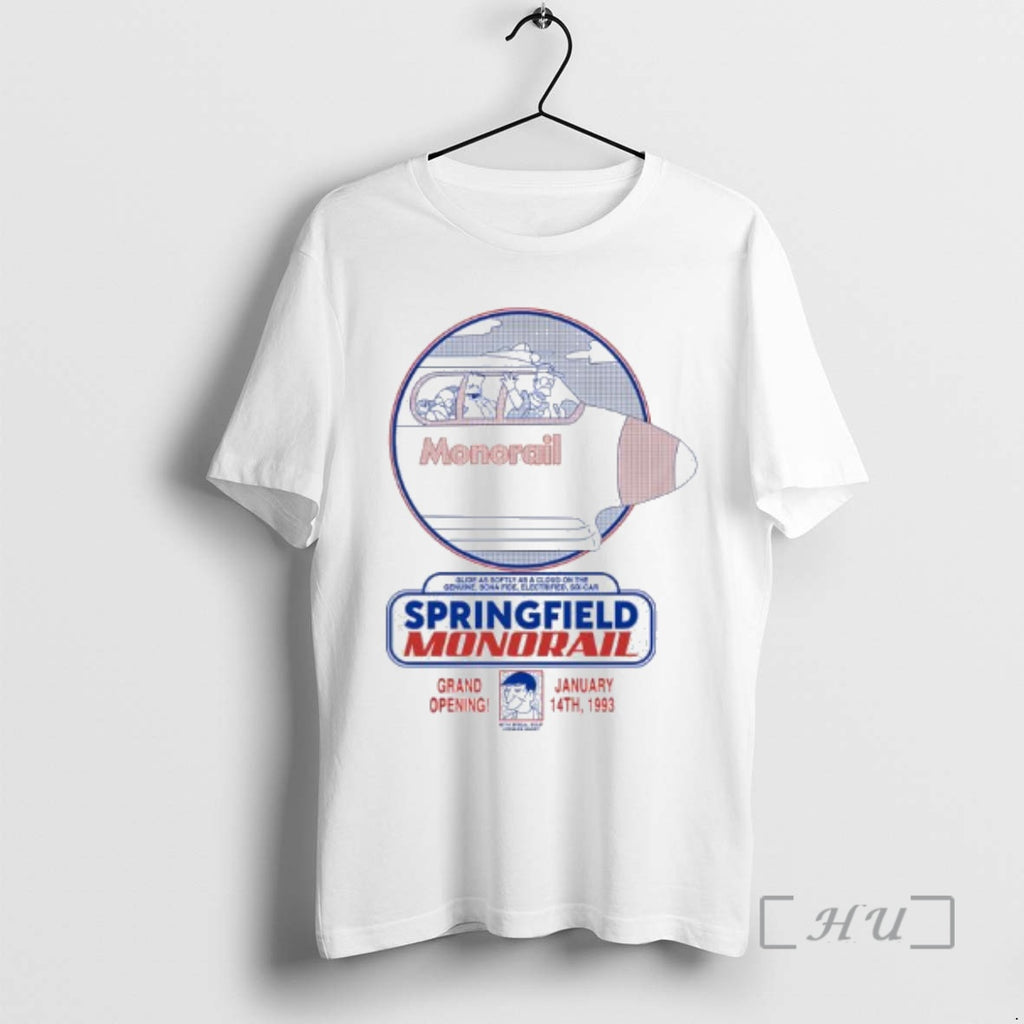 Officials Springfield Monorail Grand Poening T-Shirts, Hoodie, Sweatshirt | InkRitualCo.com