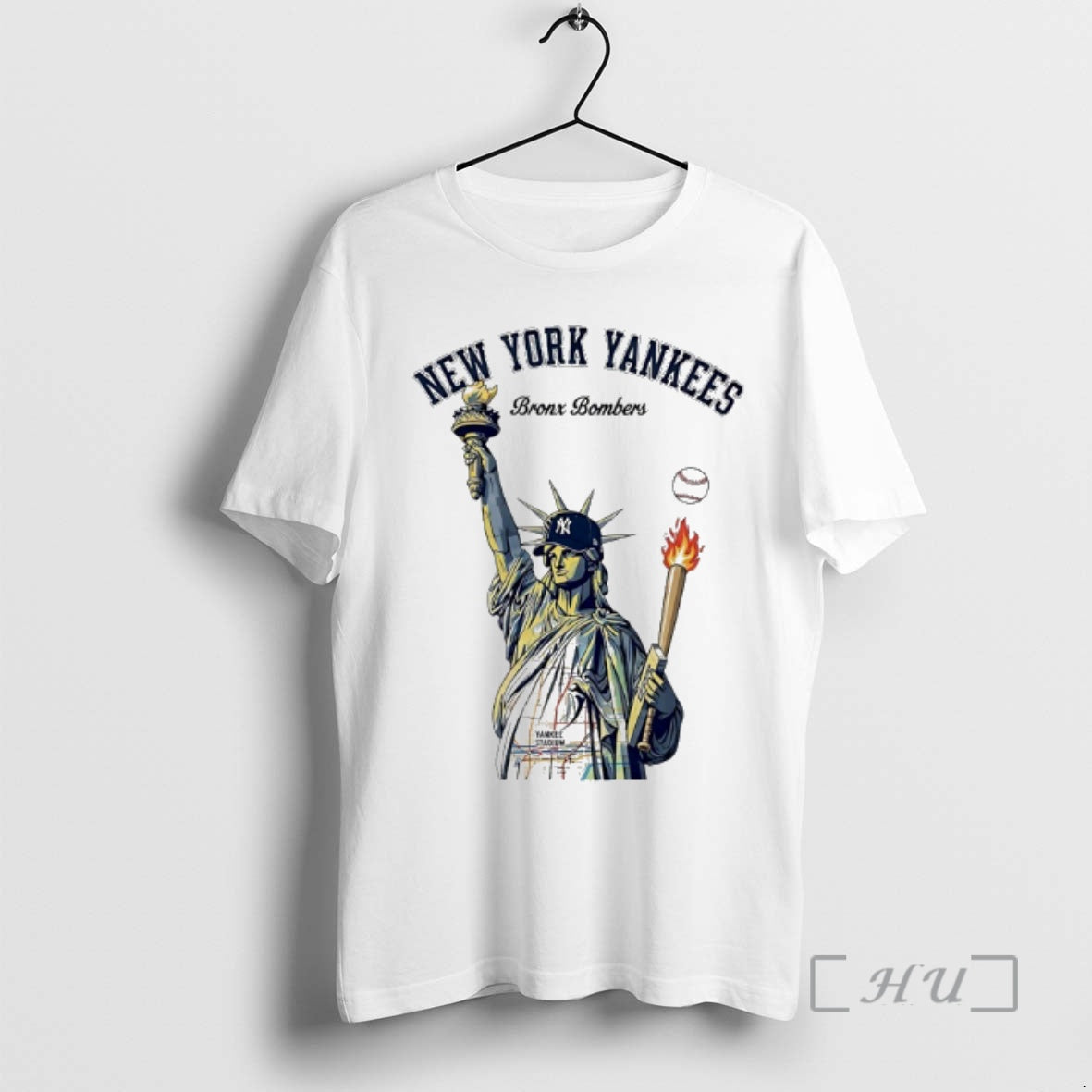 Officials Statue Of Liberty New York Yankees Bronx Bombers T-Shirts, Hoodie, Sweatshirt | InkRitualCo.com