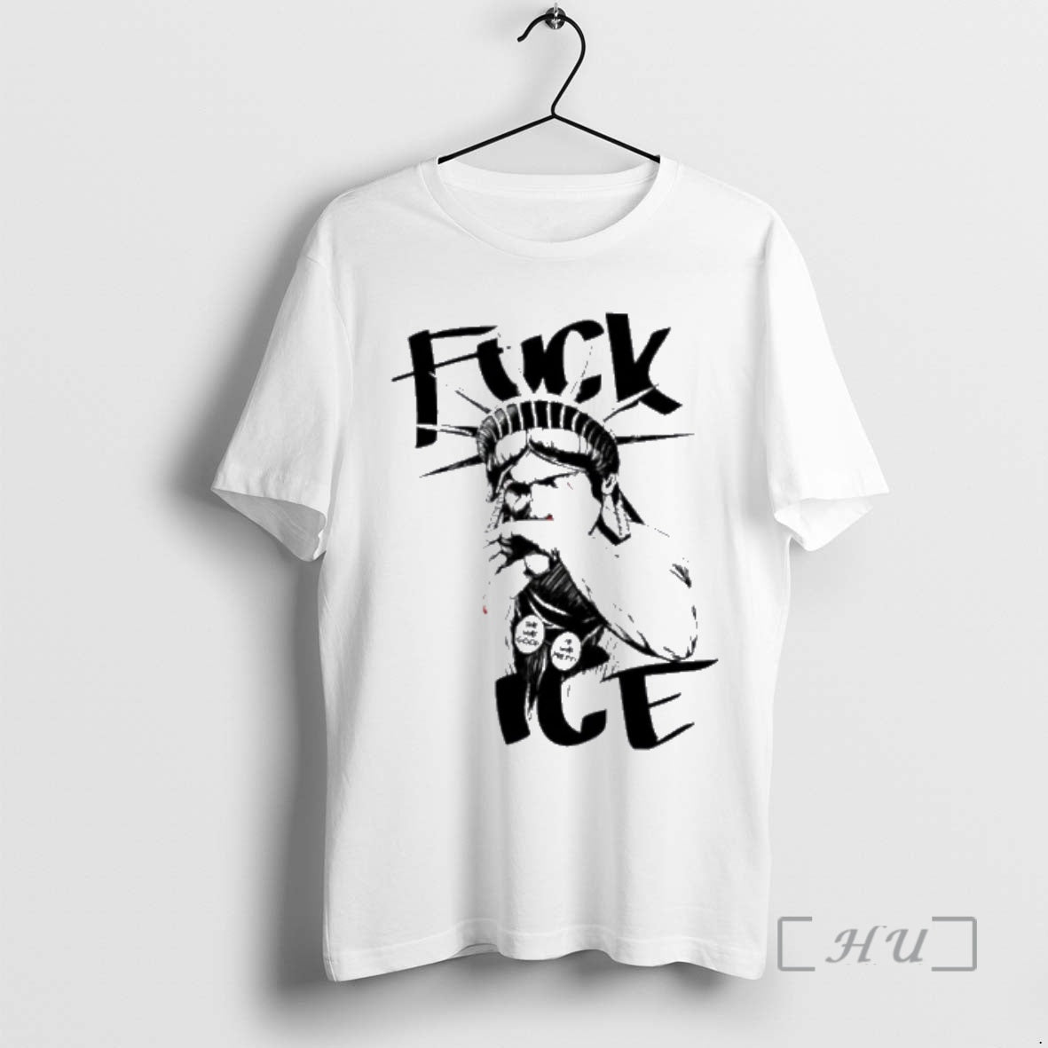 Officials Statue Of Liberty Fuck Ice T-Shirts, Hoodie, Sweatshirt | InkRitualCo.com