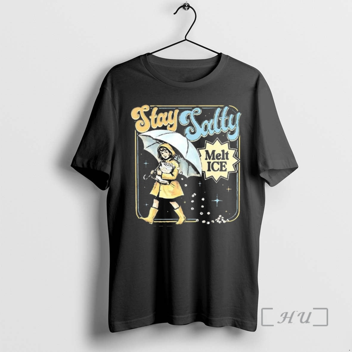 Stay Salty Protest Melt Ice Subtle Anti Ice Vintage Woman T-Shirts, Hoodie, Sweatshirt | InkRitualCo.com