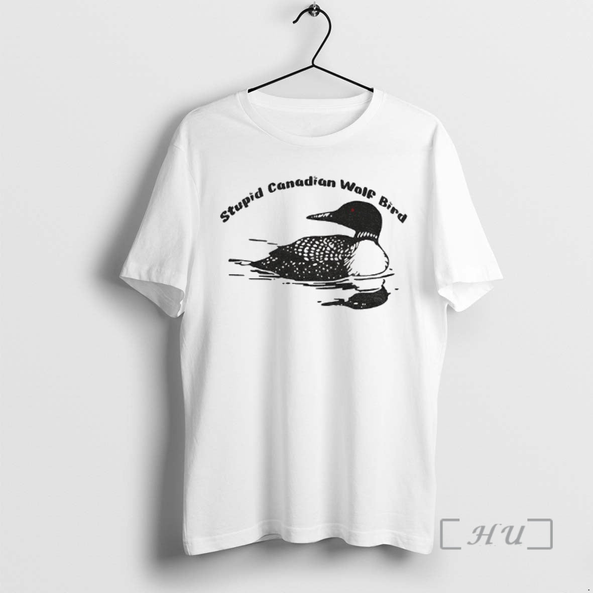 Officials Stupid Canadian Wolf Bird Canadian Wildlife Humor T-Shirts, Hoodie, Sweatshirt | InkRitualCo.com
