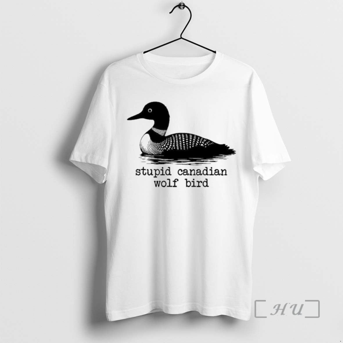Stupid Canadian Wolf Bird Funny Humor T-Shirts, Hoodie, Sweatshirt | InkRitualCo.com