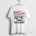 Officials Stupid Canadian Wolf Bird Heated Rivalry Hockey Romance Woman T-Shirts, Hoodie, Sweatshirt | InkRitualCo.com