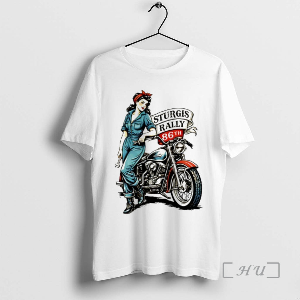 Officials Sturgis Iron Rose Pin Up 86th Anniversary 2026 T-Shirts, Hoodie, Sweatshirt | InkRitualCo.com