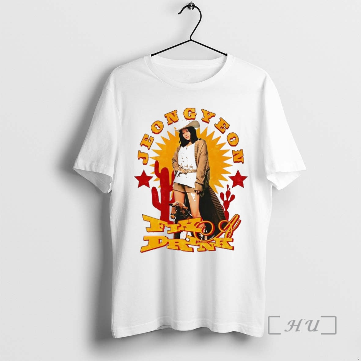 Officials Twice Jeongyeon Fix A Drink Cowgirl Vintage T-Shirts, Hoodie, Sweatshirt | InkRitualCo.com