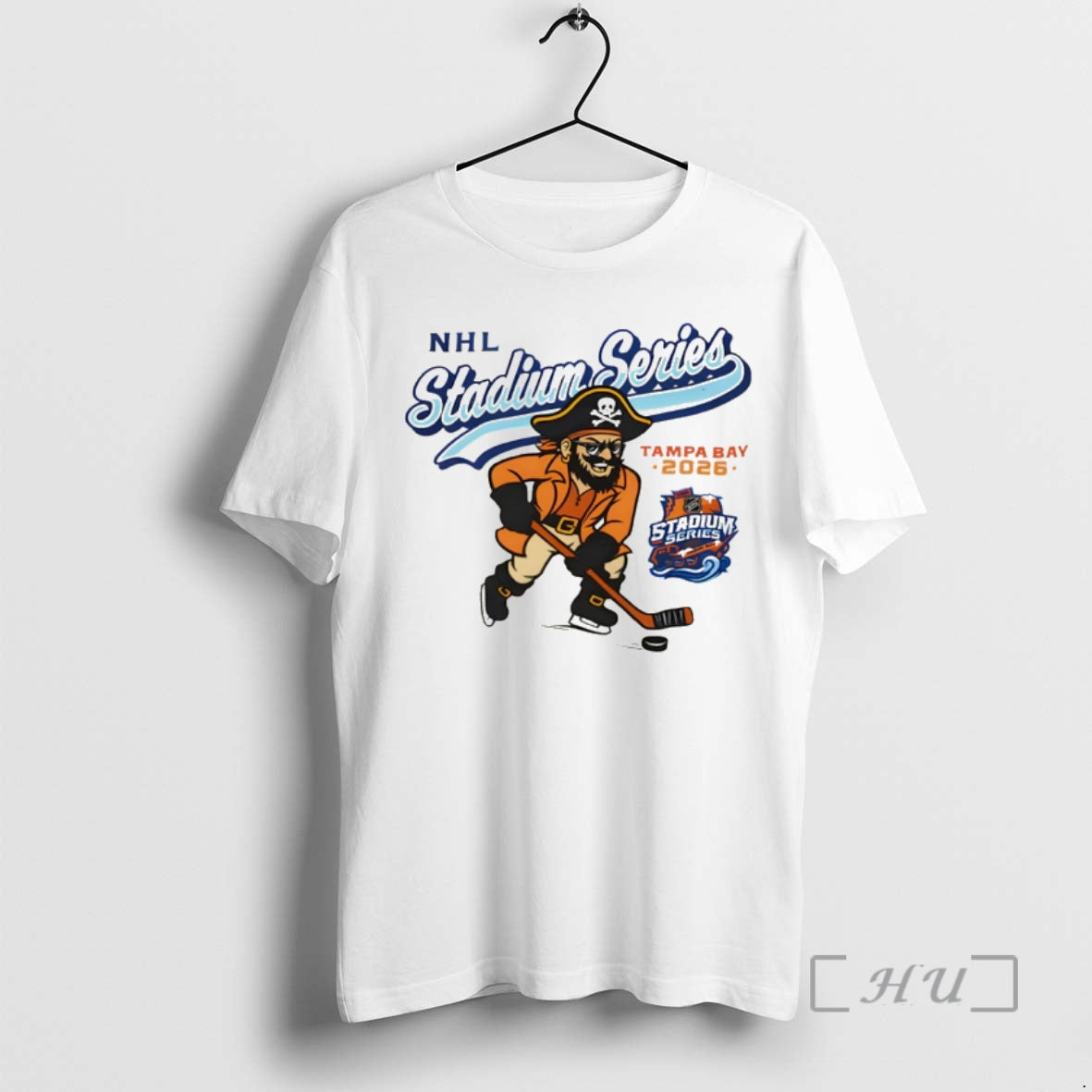 Officials Tampa Bay Lightning Hockey 2026 Nhl Stadium Series Cream Ice Pirate Premium T Shirts Hoodie, Sweatshirt