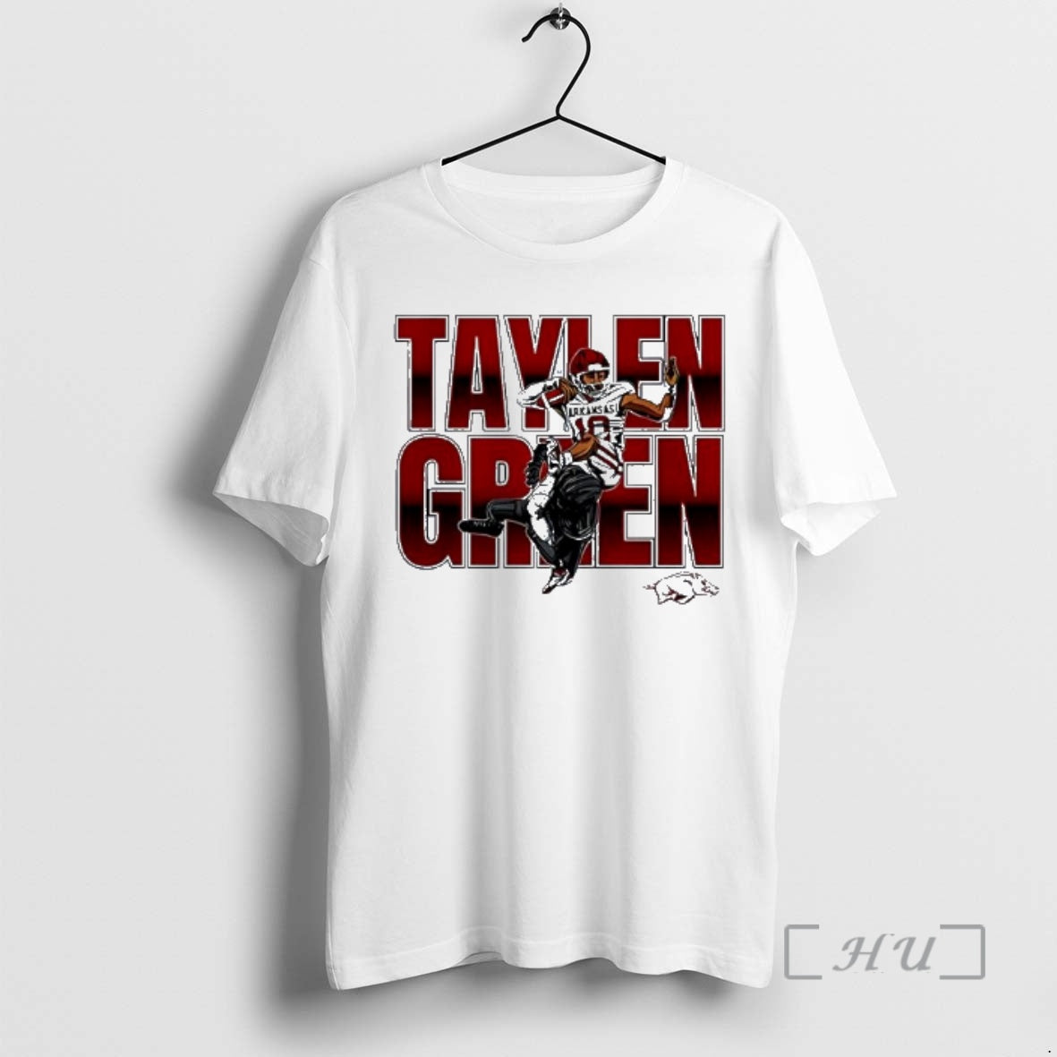 Officials Taylen Green Arkansas Football Ncaa Caricature T-Shirts, Hoodie, Sweatshirt | InkRitualCo.com