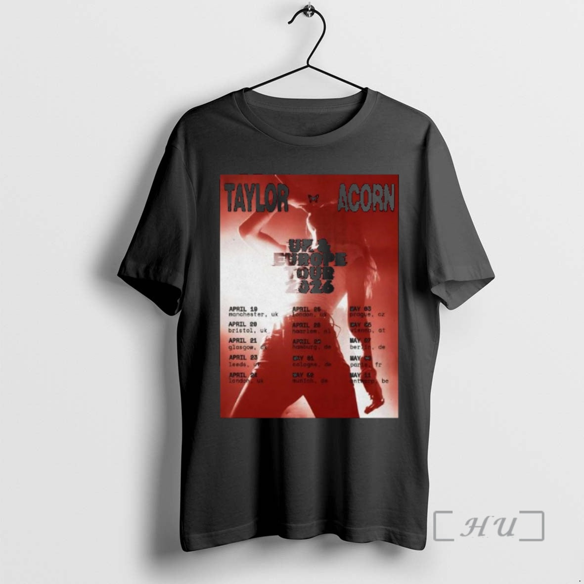 Officials Taylor Acorn Uk Europe 2026 Shows T-Shirts, Hoodie, Sweatshirt