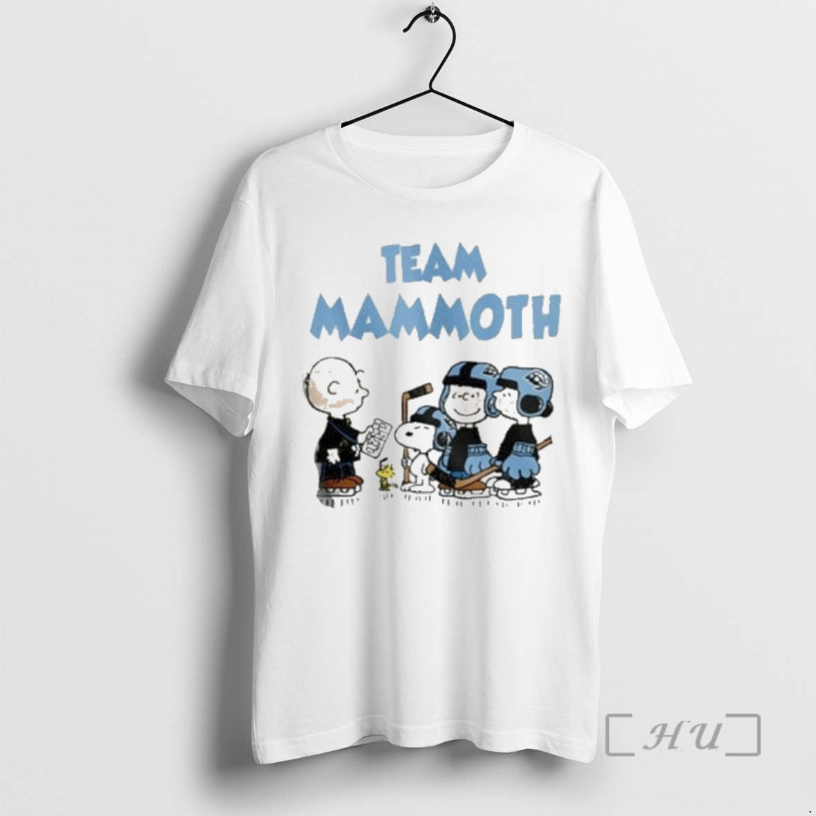 Officials Team Utah Mammoth Peanuts Hockey T-Shirts, Hoodie, Sweatshirt | InkRitualCo.com