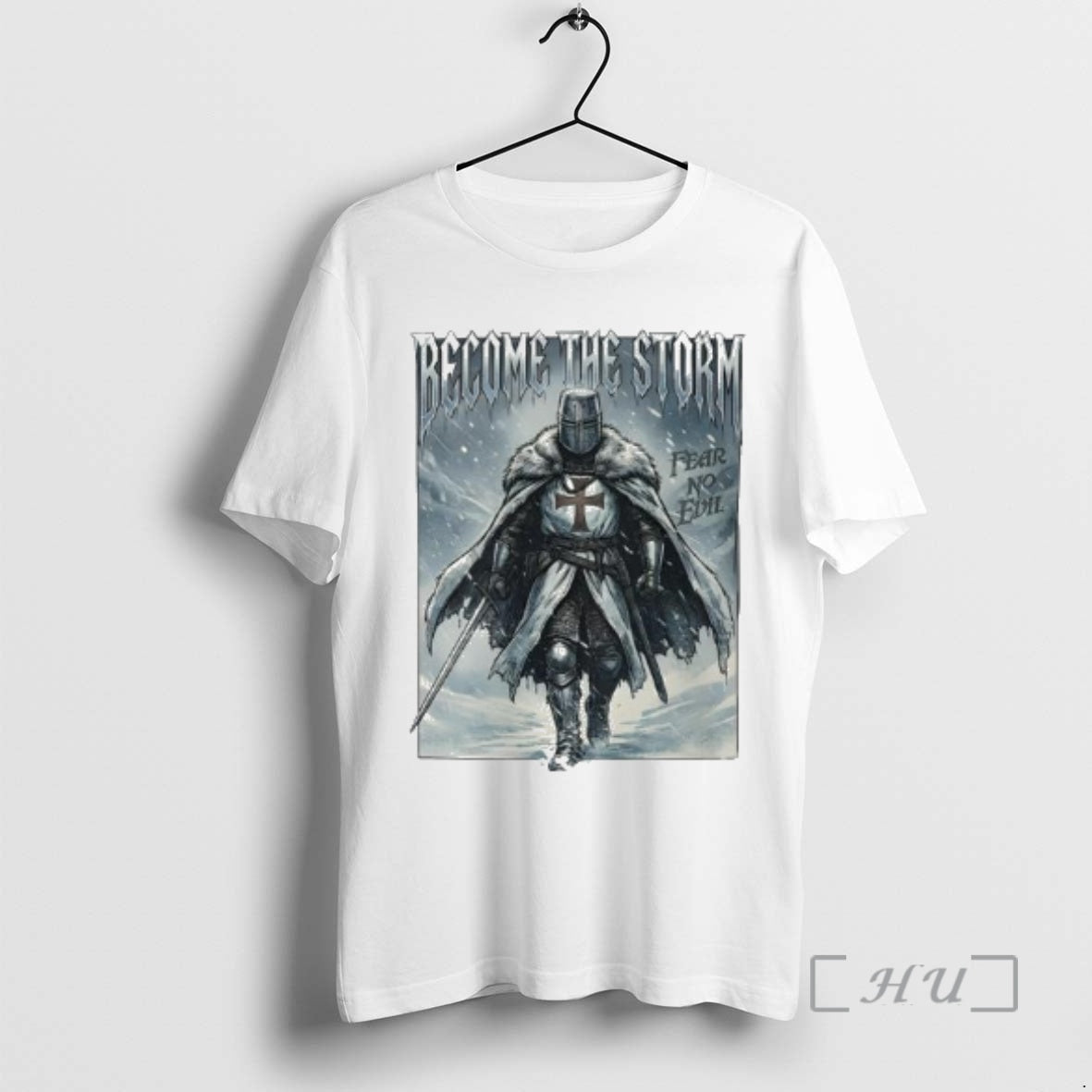 Officials Templar Become The Storm Fear No Evil T-Shirts, Hoodie, Sweatshirt | InkRitualCo.com