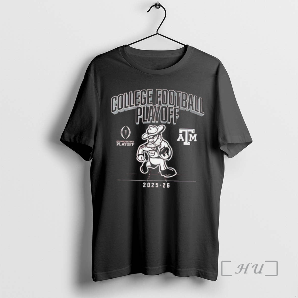 Officials Texas Am Aggies 2025 Cfb Playoff Mascot T-Shirts, Hoodie, Sweatshirt | InkRitualCo.com