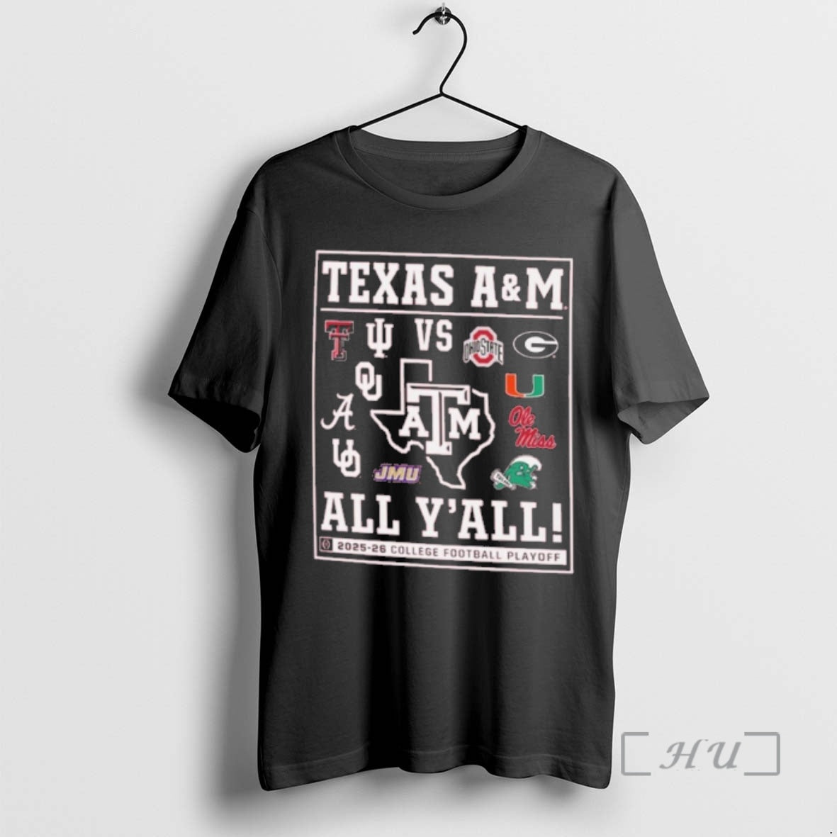 Officials Texas Am Aggies Cfp Tamu Vs All Yall T-Shirts, Hoodie, Sweatshirt | InkRitualCo.com