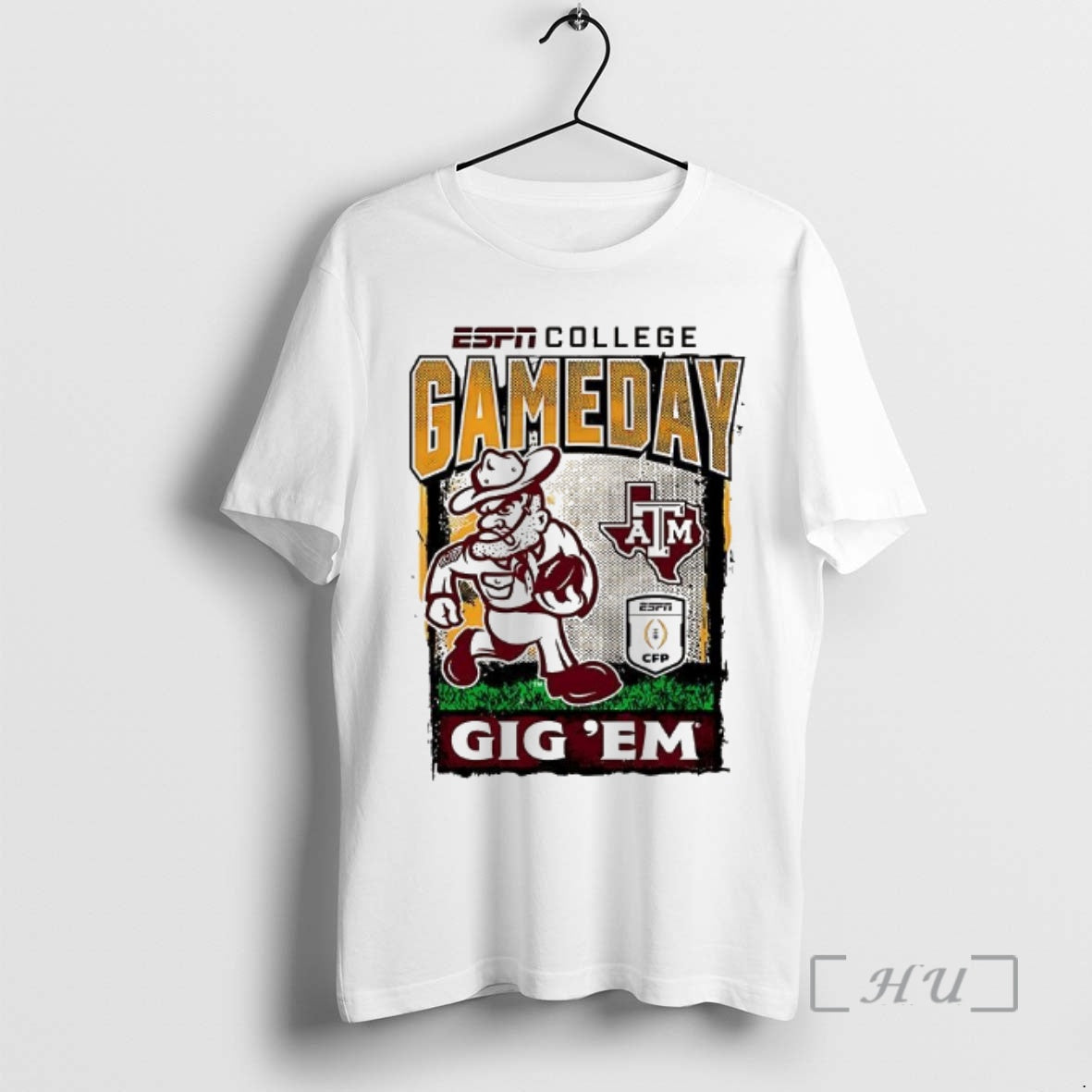 Officials Texas Am Aggies Gig Em Football Playoff Gameday Mascot T-Shirts, Hoodie, Sweatshirt | InkRitualCo.com