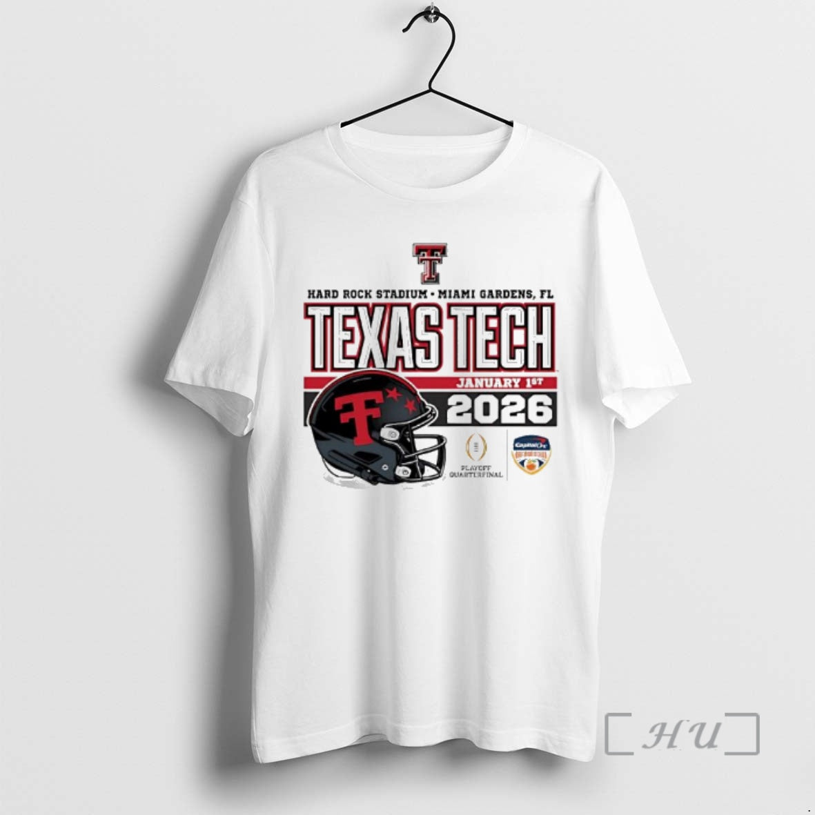 Officials Texas Tech 2025 Cfp January 1st 2026 Hard Rock Stadium Premium T Shirts Sweater Hoodie, Sweatshirt