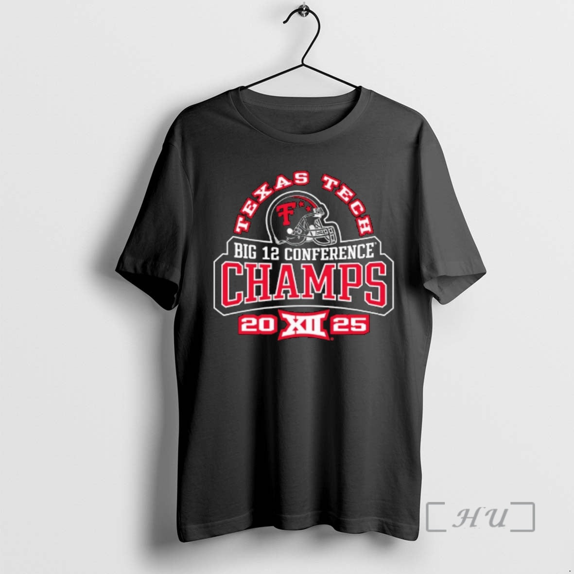 Officials Texas Tech Big 12 Football Conference Champs 2025 Xii Logo Premium T Shirts Sweater Hoodie, Sweatshirt