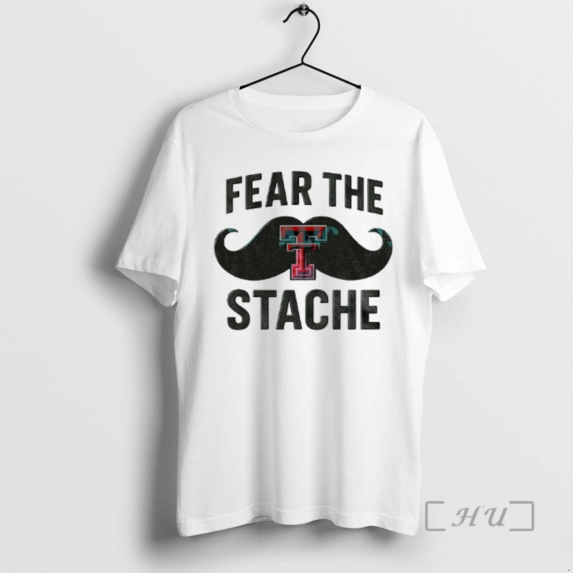 Officials Texas Tech Red Raiders Fear The Stache Game Day Football Logo Premium T Shirts Hoodie, Sweatshirt | InkRitualCo.com