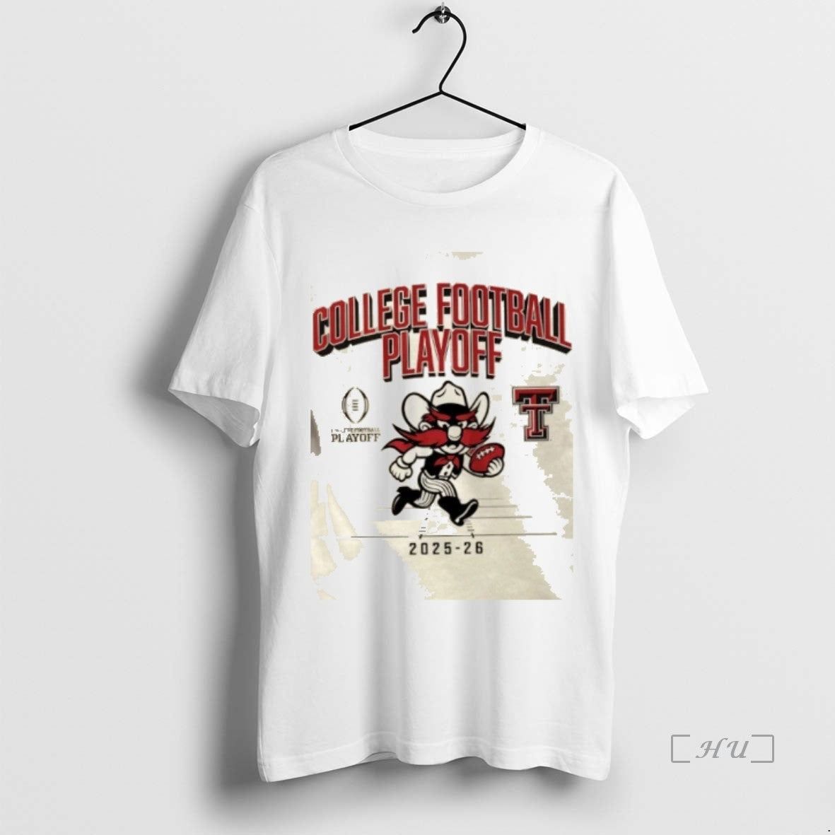 Officials Texas Tech Red Raiders Football 2025 Cfb Playoff Mascot T-Shirts, Hoodie, Sweatshirt | InkRitualCo.com