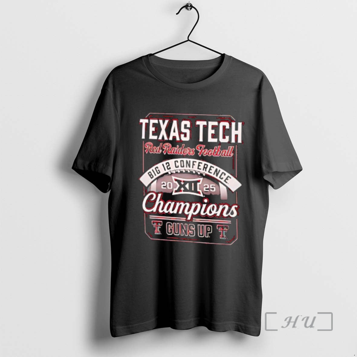 Officials Texas Tech Red Raiders Football Big 12 Conference Champs Guns Up 2025 Premium T-Shirts, Hoodie, Sweatshirt