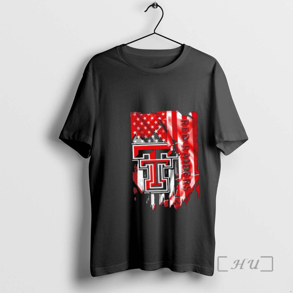 Officials Texas Tech Red Raiders Football X American Flag T-Shirts, Hoodie, Sweatshirt | InkRitualCo.com