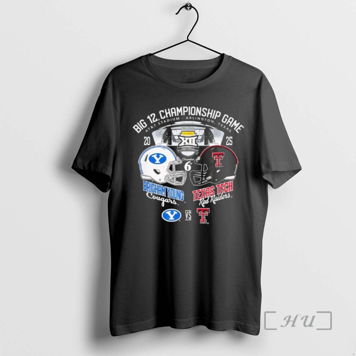 Officials Texas Tech Red Raiders X Byu Cougars Big 12 Championship 2025 Premium T Shirts Hoodie, Sweatshirt | InkRitualCo.com