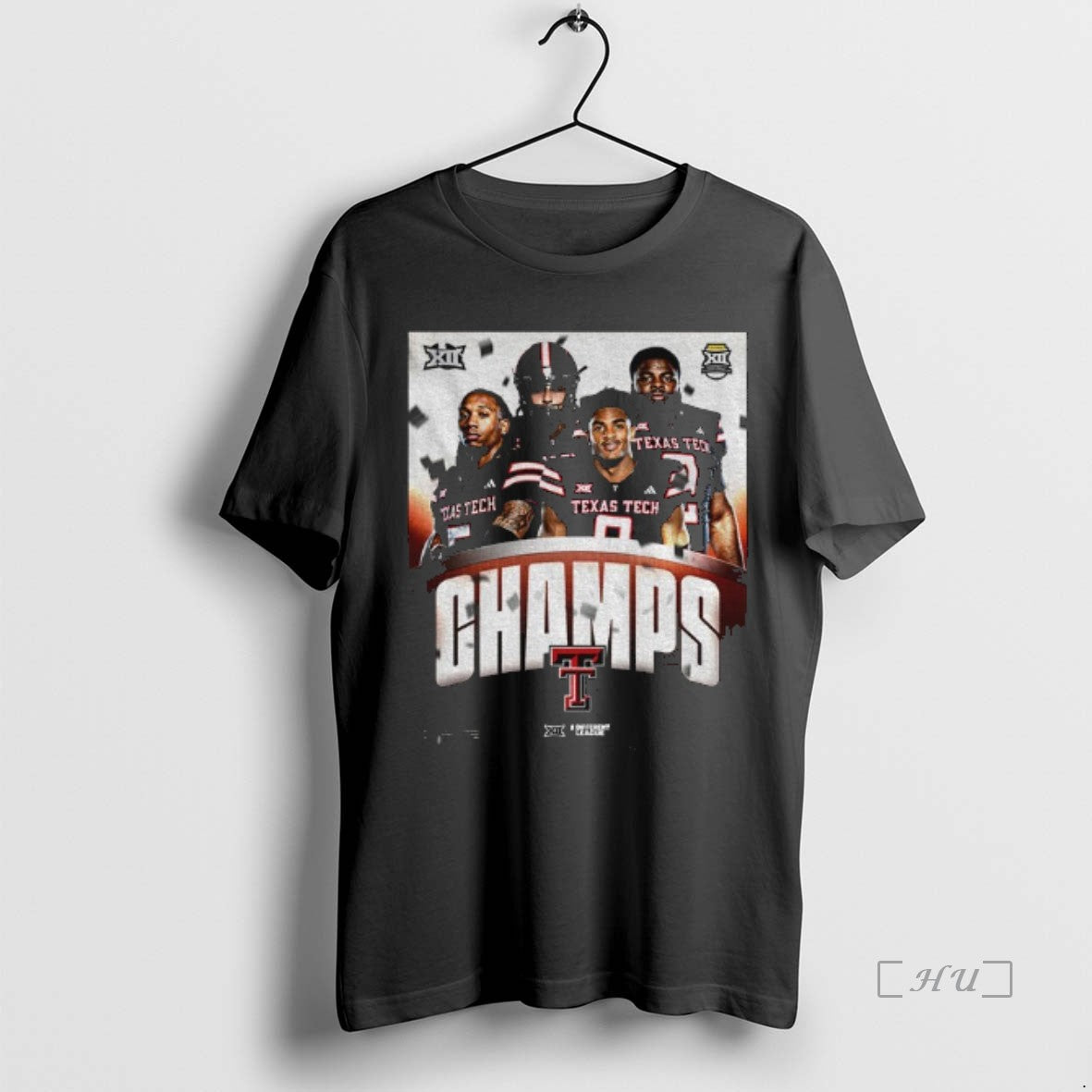 Officials Texas Tech Reigns 2025 Big 12 Football Champions T-Shirts, Hoodie, Sweatshirt | InkRitualCo.com