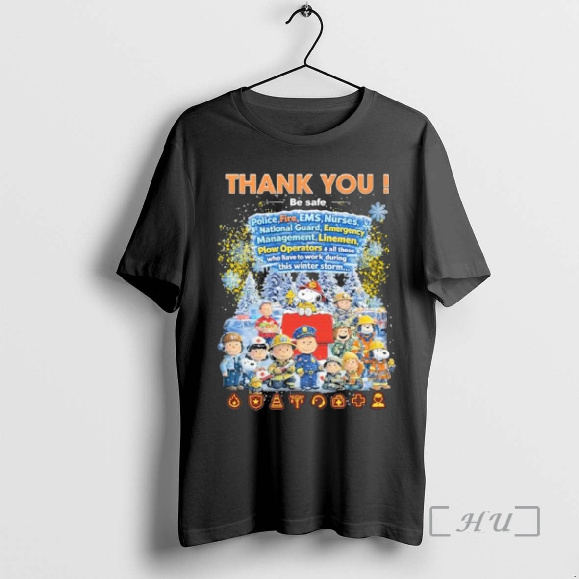 Officials Thank You Be Safe The Peanuts T-Shirts, Hoodie, Sweatshirt | InkRitualCo.com