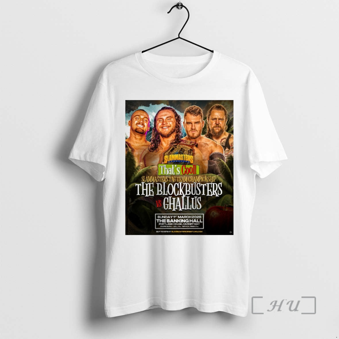 Officials Thats Cool Slam Masters Tag Team Championship The Blockbusters Vs Ghallus March 1 2026 T-Shirts, Hoodie, Sweatshirt